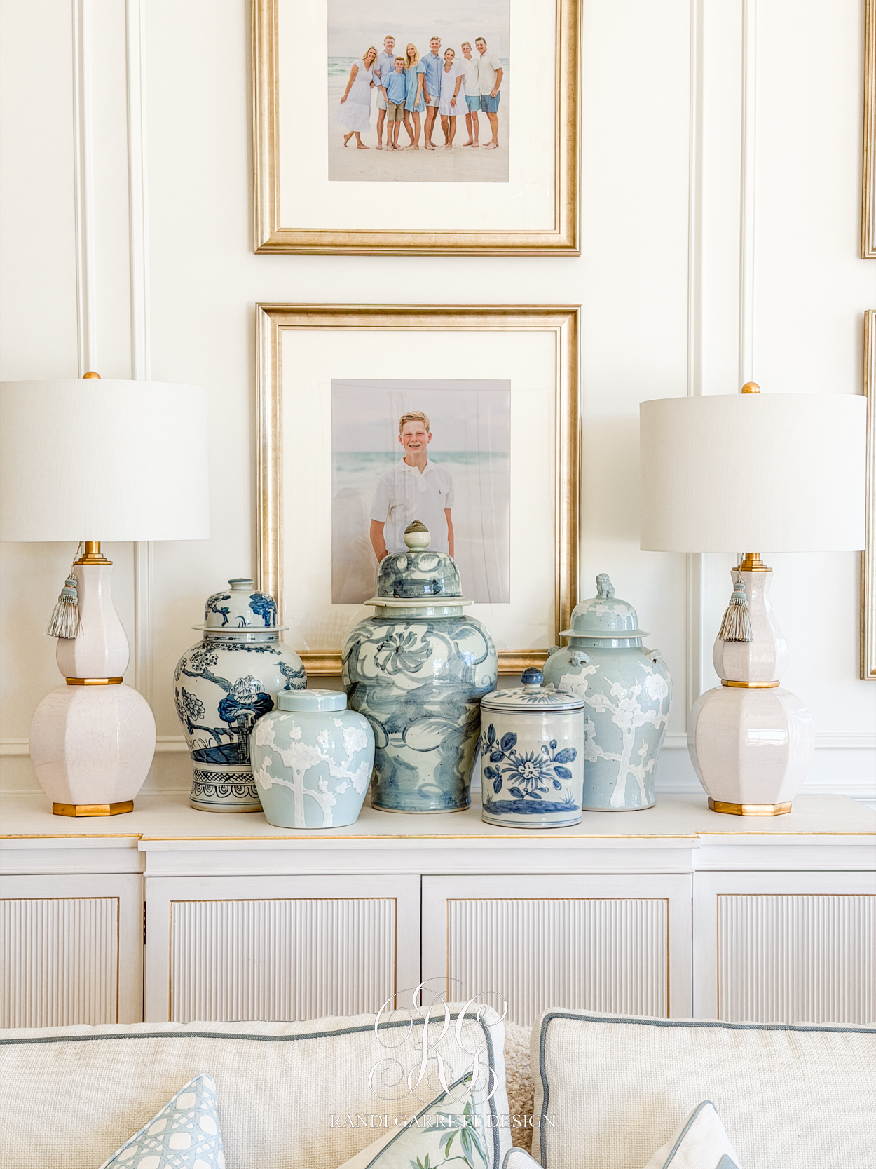 Simple Summer Styling in Our Family Room