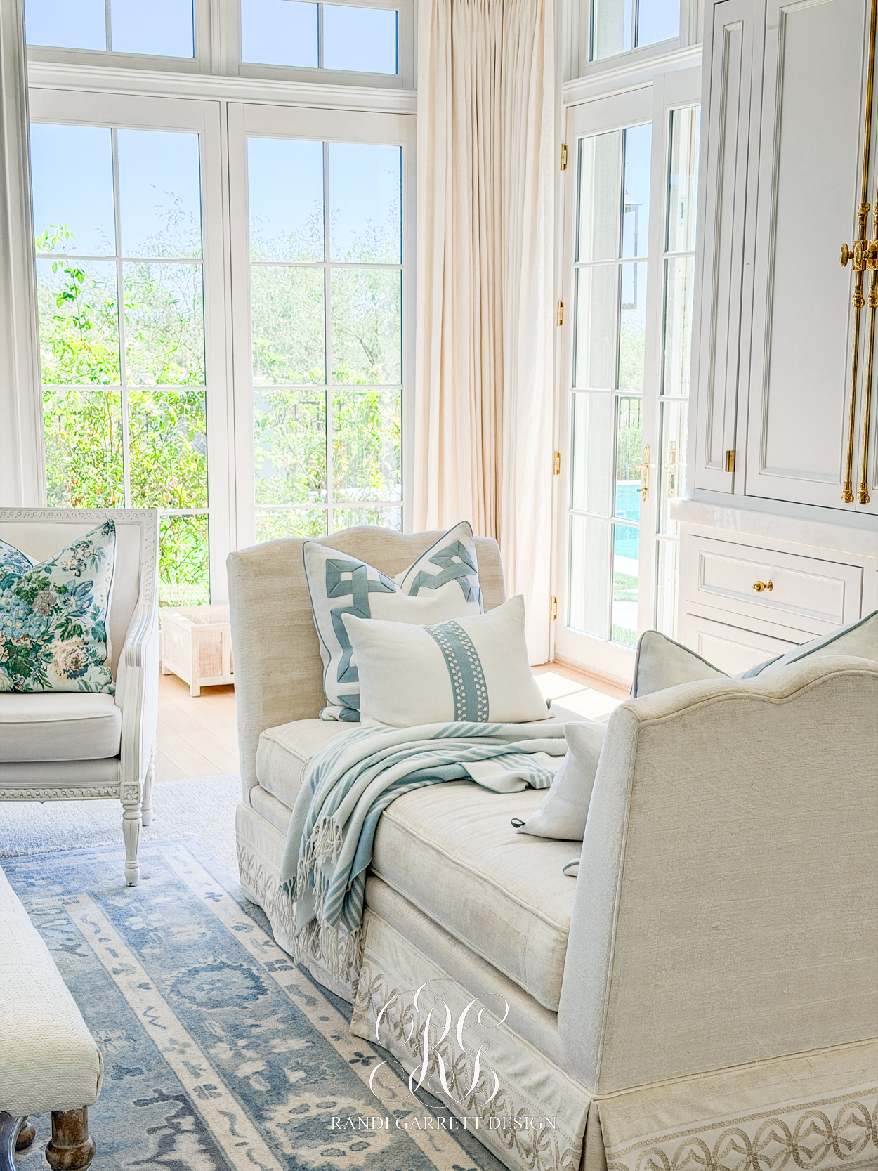 Simple Summer Styling in Our Family Room