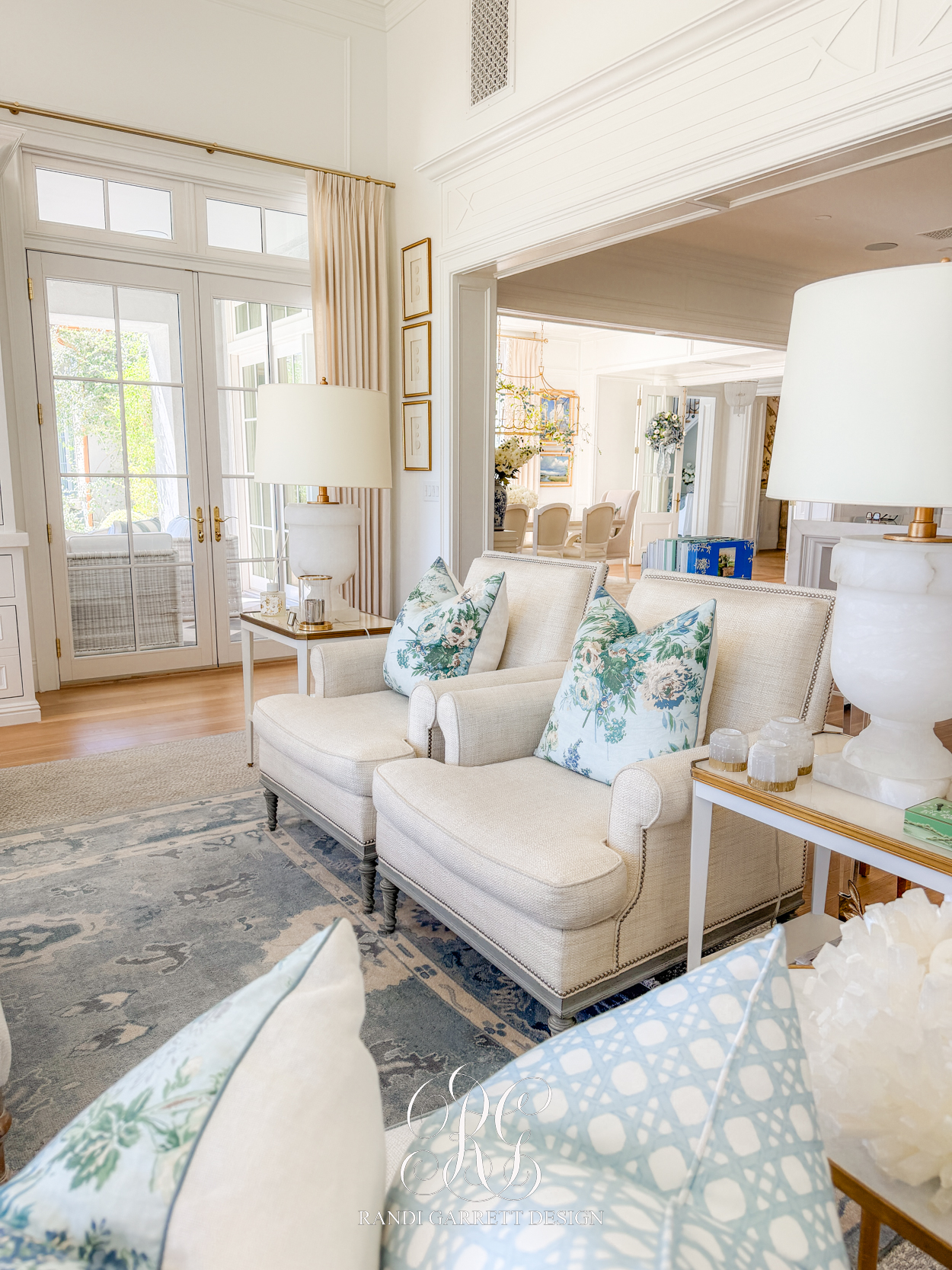 Simple Summer Styling in Our Family Room