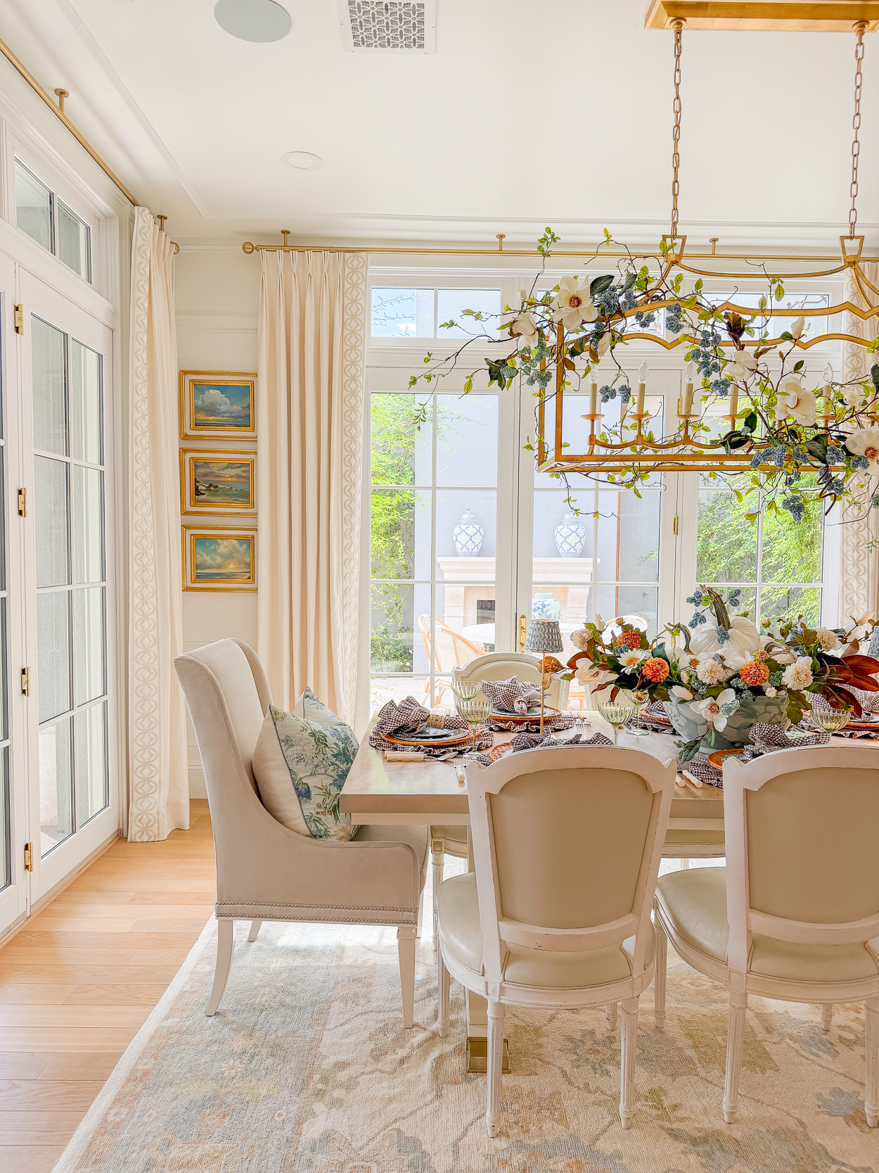 A Simple Fall Table with Soft Autumn Layers