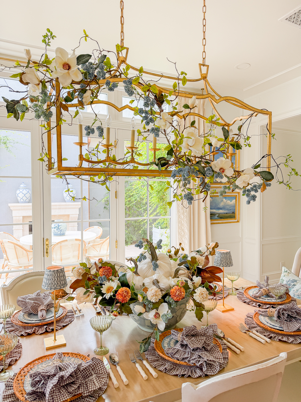 A Simple Fall Table with Soft Autumn Layers