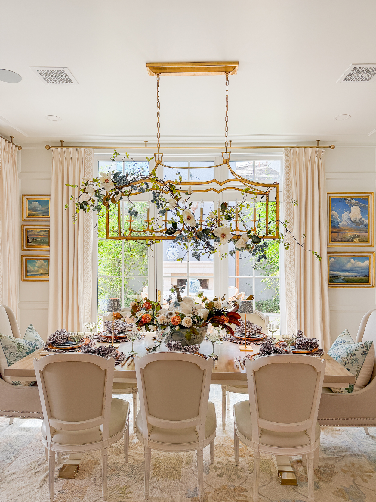A Simple Fall Table with Soft Autumn Layers
