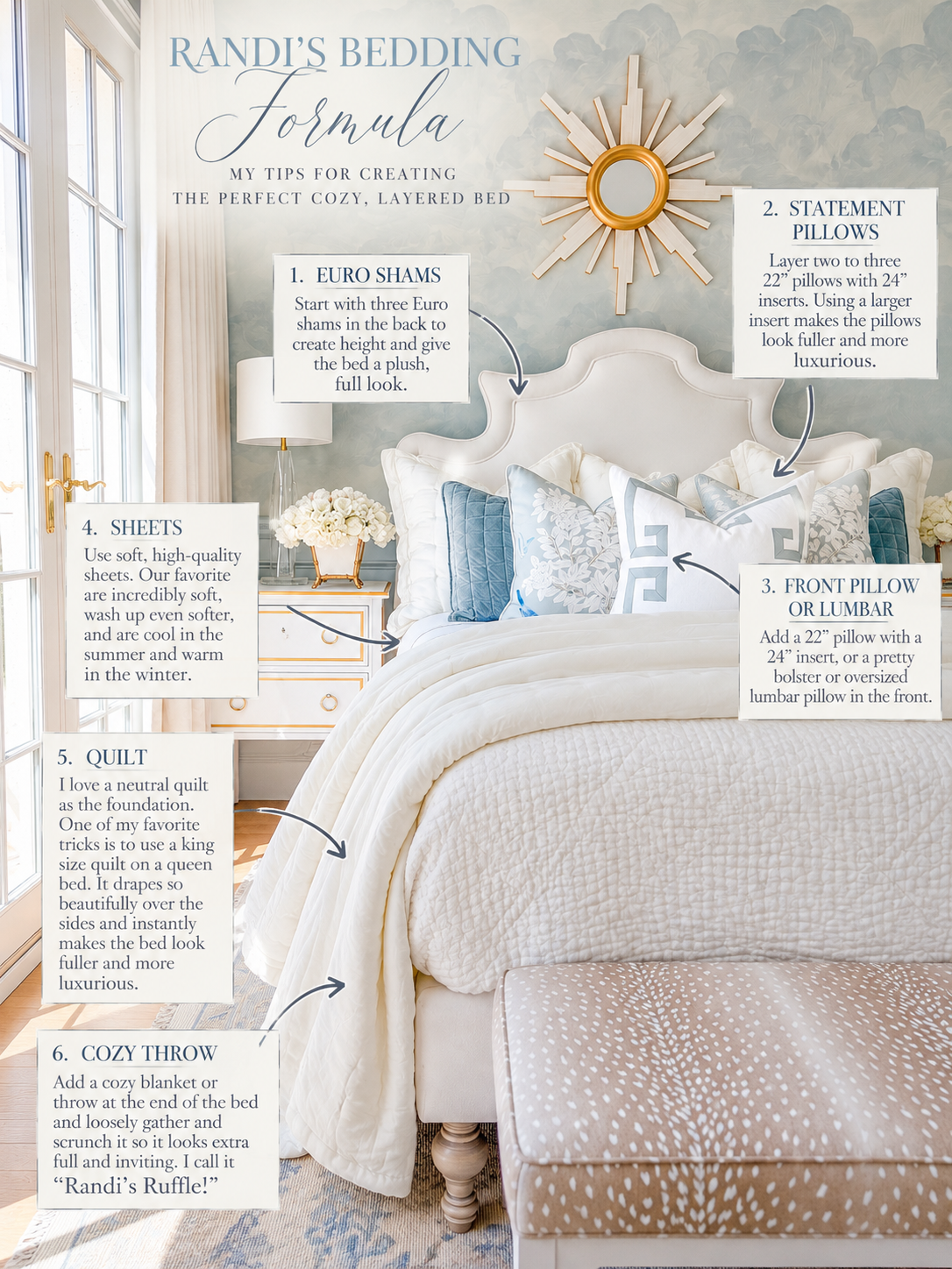 My Best Tips for Creating the Perfect Cozy, Layered Bed